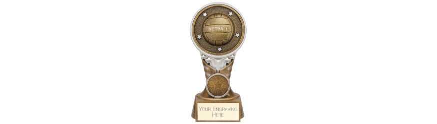 IKON NETBALL RESIN AWARD - 4 SIZES - 15CM TO 22.5CM IKON NETBALL RESIN AWARD - 4 SIZES - 15CM TO 22.5CM